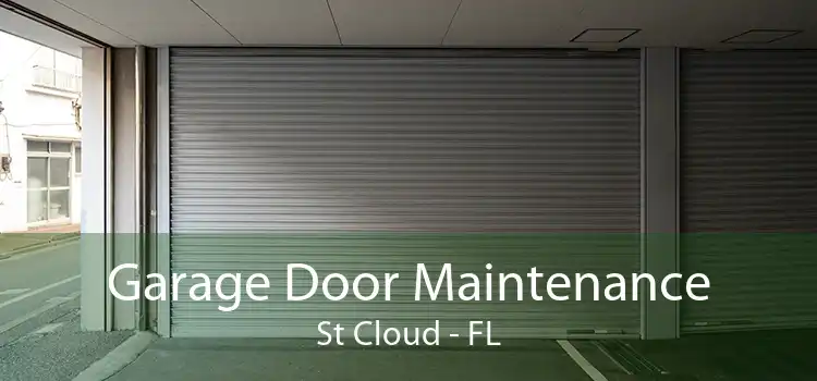 Garage Door Maintenance St Cloud - FL