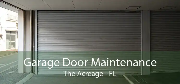 Garage Door Maintenance The Acreage - FL