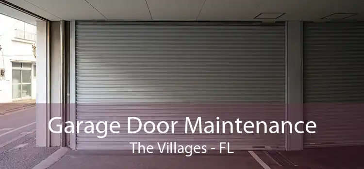 Garage Door Maintenance The Villages - FL