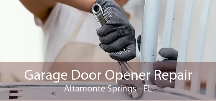 Garage Door Opener Repair Altamonte Springs - FL