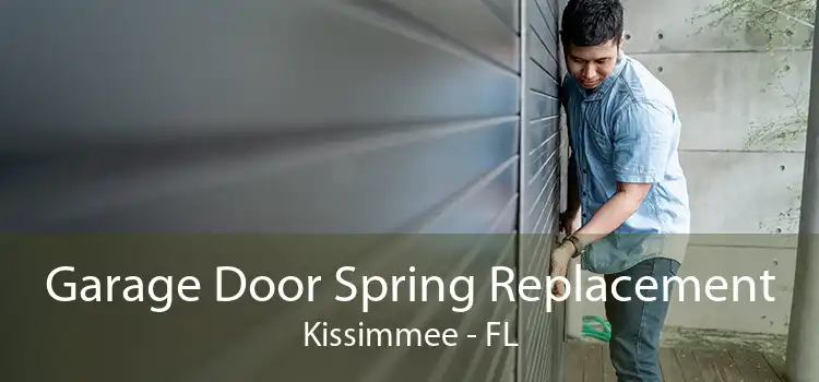 Garage Door Spring Replacement Kissimmee - FL
