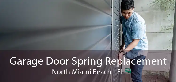 Garage Door Spring Replacement North Miami Beach - FL