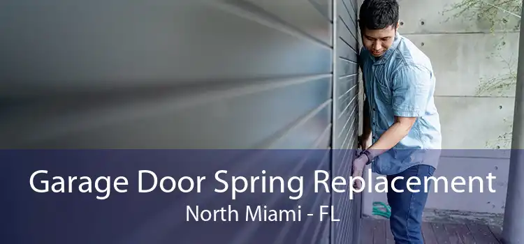 Garage Door Spring Replacement North Miami - FL