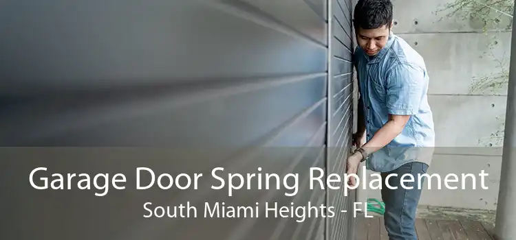 Garage Door Spring Replacement South Miami Heights - FL